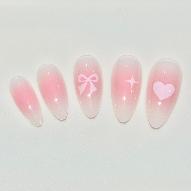 Sweet Valentine Press On Nails (24pcs)