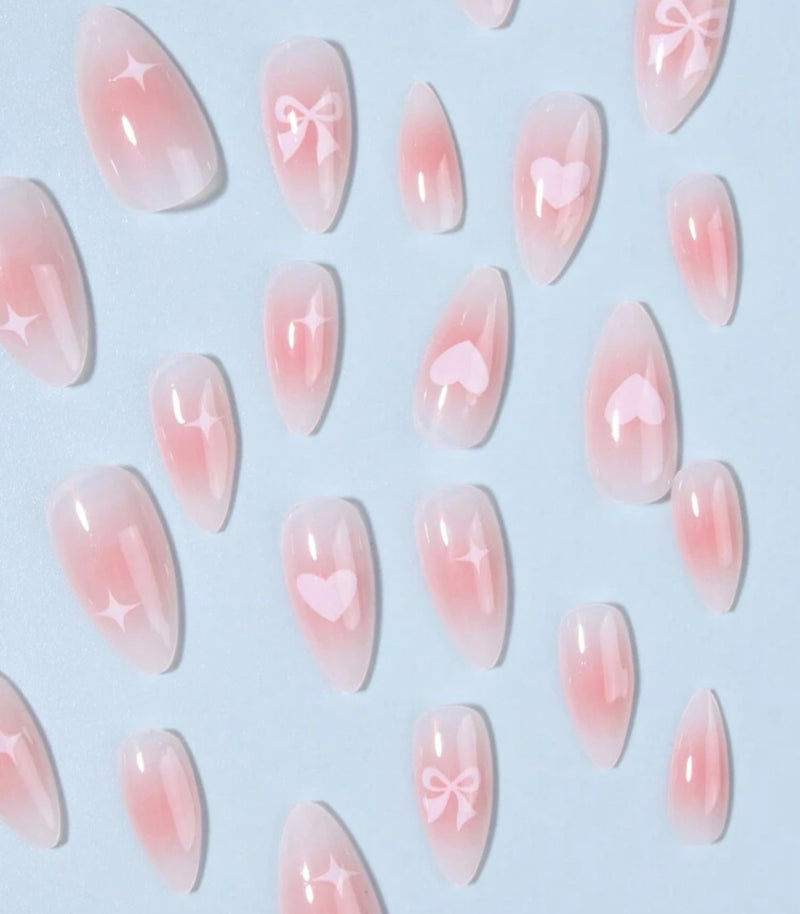 Sweet Valentine Press On Nails (24pcs)