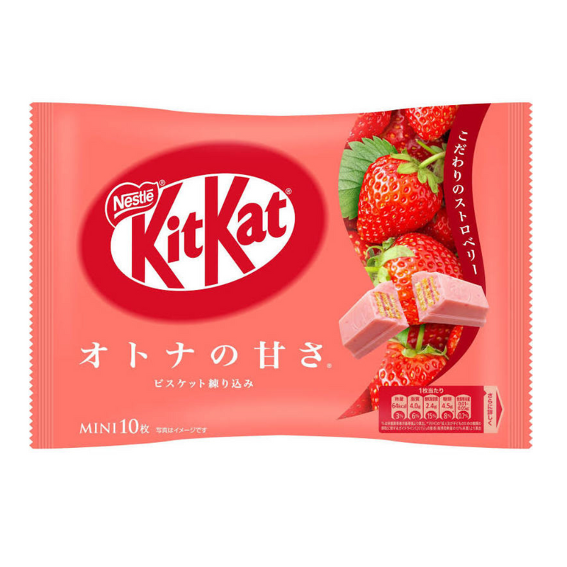 Nestle Mini KitKat Strawberry Chocolate 113g (Japan Version)