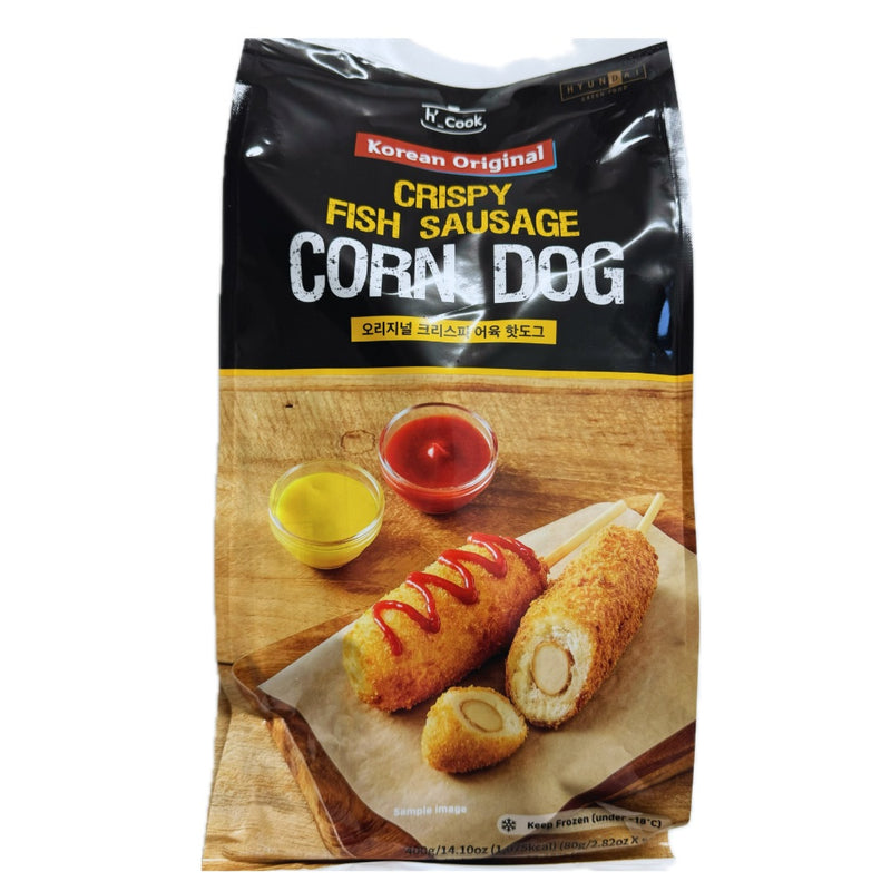 ❄️Korean Crispy Fish Sausage Corndog 400g (5x80g)