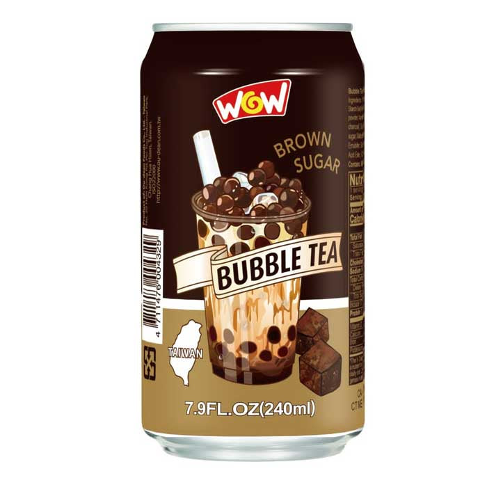 WOW Brown Sugar Bubble Milk Tea 235ml