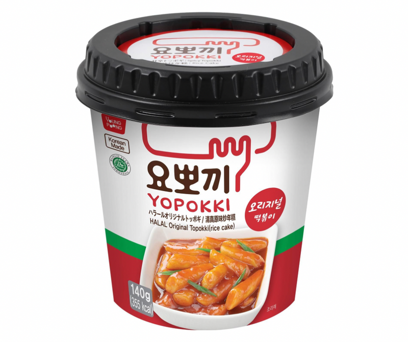 Young Poong Yopokki Cup - Sweet & Spicy (Hala) 140g