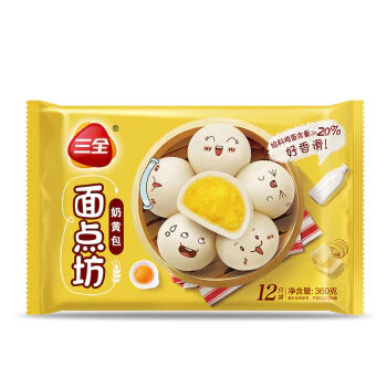 ❄️SQ Custard Bun 360g