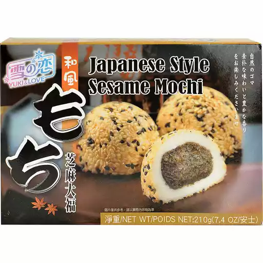 Y&L Japanese Style Sesame Mochi  210g