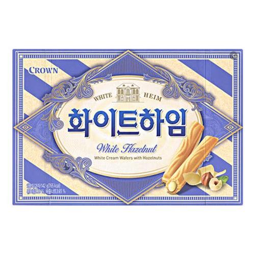 Crown  White Hazelnut Flavour Wafer 47g *BBD 15/05/2024