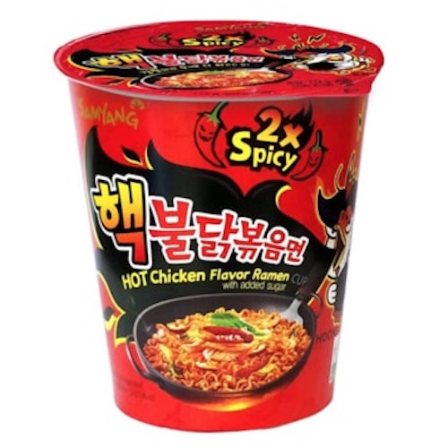 Samyang Buldak 2xSpicy Hot Chicken Ramen Cup 70g