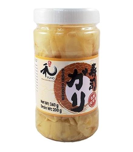 YH Japanese Sliced Pickled Ginger 100g