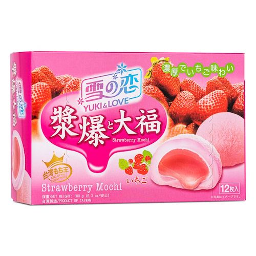 Y&L Strawberry Flavoured Mochi 180g