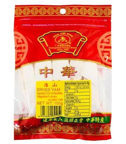 ZF Dried Yam 100g