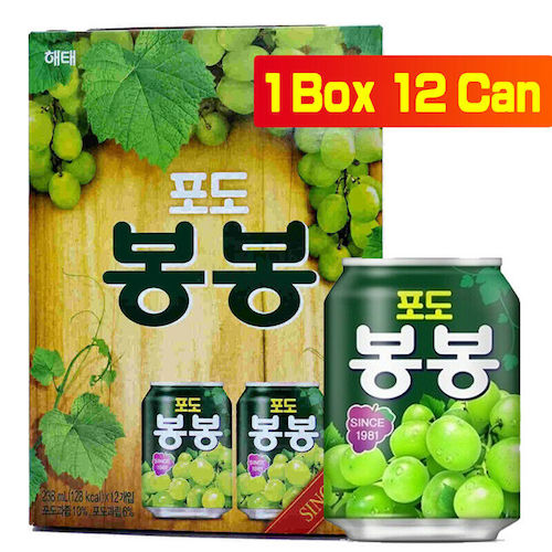 Haitai Grape Juice BonBon (with grape) 238ml*12