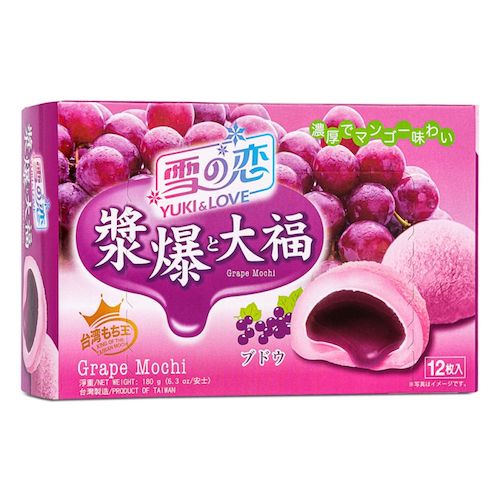 Y&L Grape Flavoured Mochi 180g