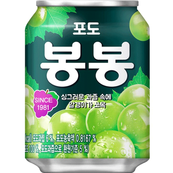 海太韓国葡萄汁（含葡萄果肉）238ml