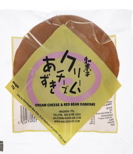 Wagashi Cream Cheese & Red Bean Dorayaki 75g