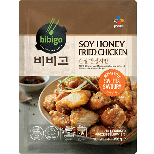 ❄️Bibigo Korean Style Fried Chicken with Soy Honey Sauce 350g