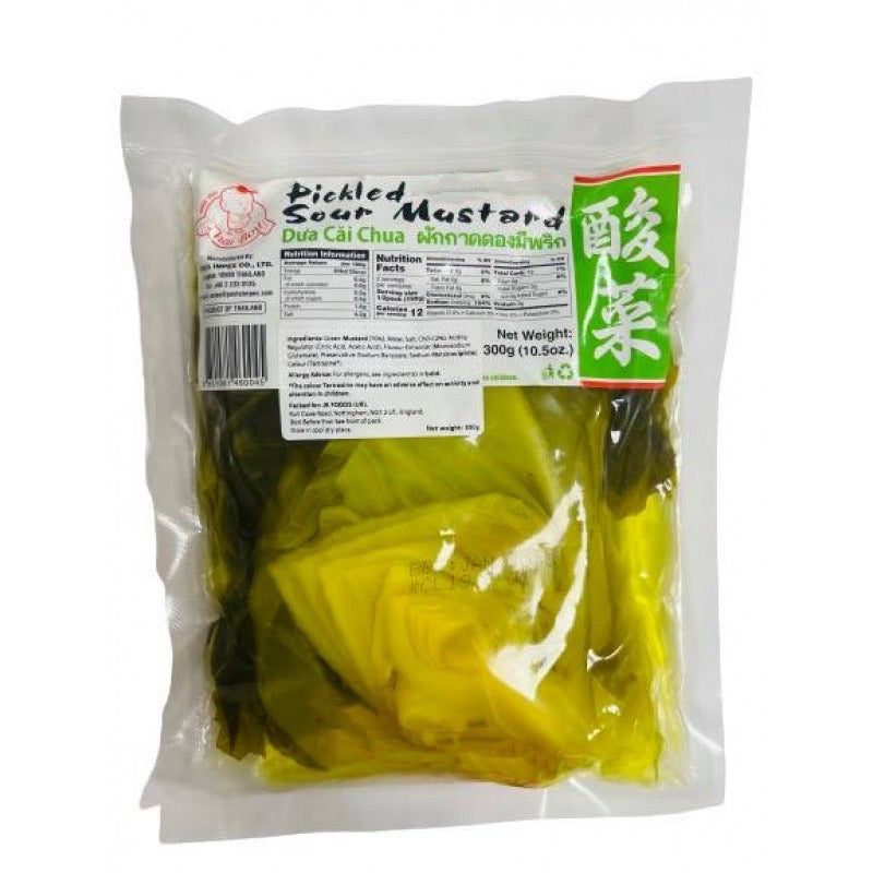 Thai Boy Pickled Sour Mustard 300g