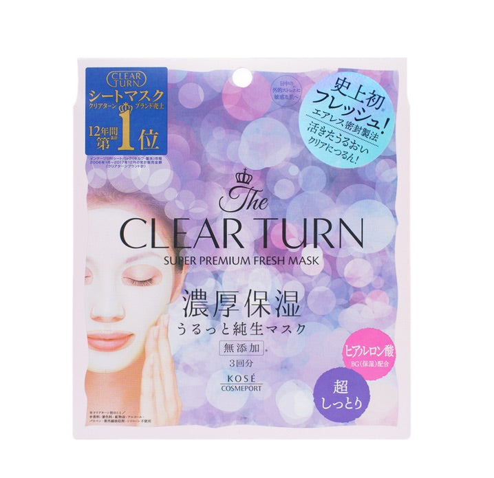 <tc>Kose Cosmeport Clear Turn高絲史上初超保濕真空面膜 3片</tc>