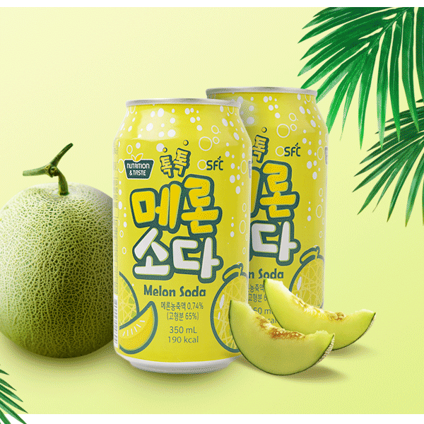 Samjin Melon Soda 350ml