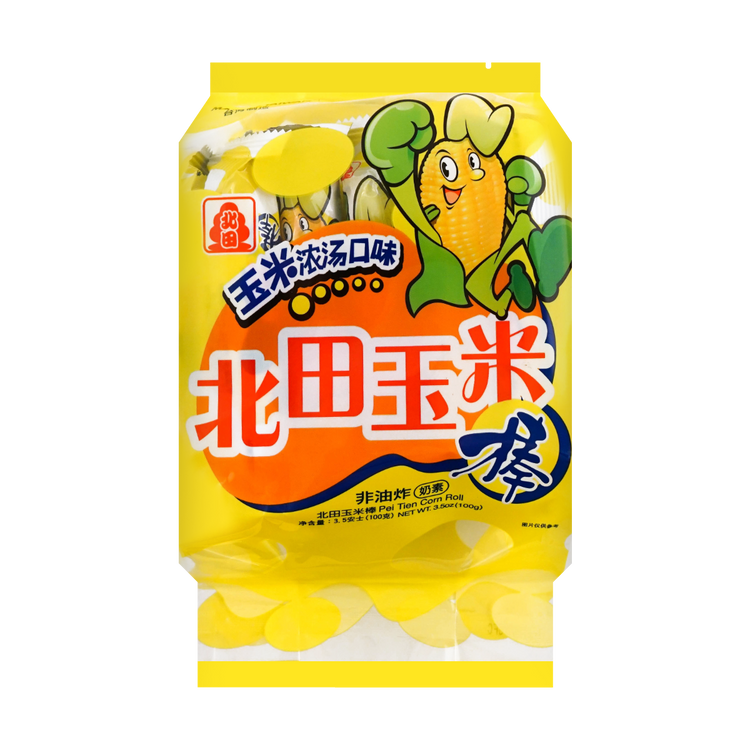 北田玉米棒-法式玉米浓汤味100g